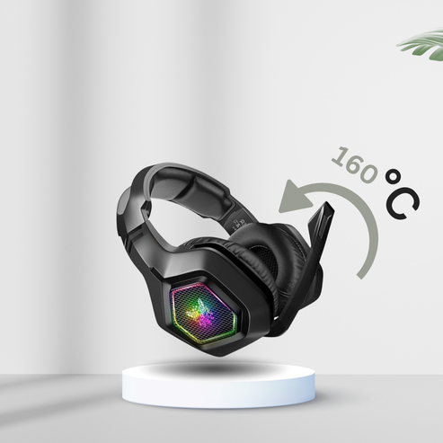 سماعة ألعاب RGB احترافية